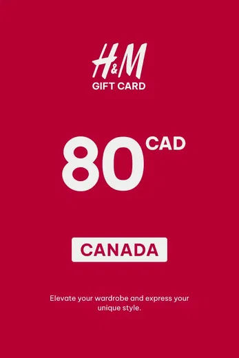 H&M 80 CAD Gift Card (Canada) gallery image 2