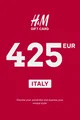 H&M 425 EUR Gift Card (Italy) thumb 2