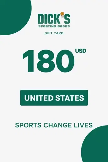 Dick's Sporting Goods 180 USD Gift Card (United States) gallery image 2