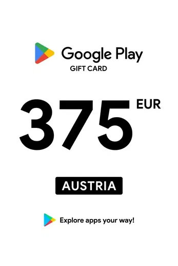 Google Play 375 EUR Gift Card (Austria) gallery image 2