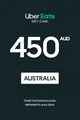 Uber 450 AUD Gift Card (Australia) thumb 2