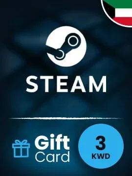 Steam Wallet 3 KWD Gift Card (Kuwait) gallery image 2