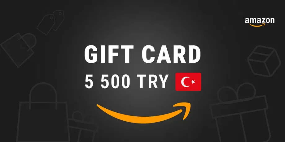 Amazon 5500 TRY Gift Card (Turkey) gallery image 2