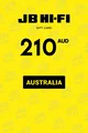 JB Hi-Fi 210 AUD Gift Card (Australia) thumb 2