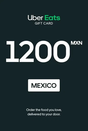 Uber 1200 MXN Gift Card (Mexico) gallery image 2