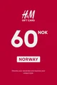 H&M 60 NOK Gift Card (Norway) thumb 2