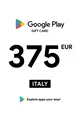 Google Play 375 EUR Gift Card (Italy) thumb 2