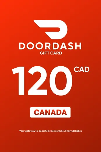 DoorDash 120 CAD Gift Card (Canada) gallery image 2