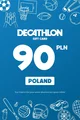 Decathlon 90 PLN Gift Card (Poland) thumb 2