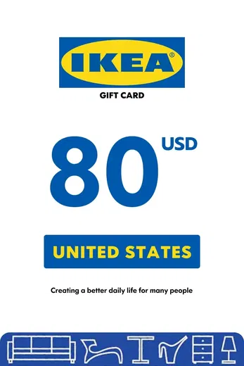 IKEA 80 USD Gift Card (United States) gallery image 2