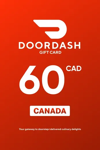 DoorDash 60 CAD Gift Card (Canada) gallery image 2