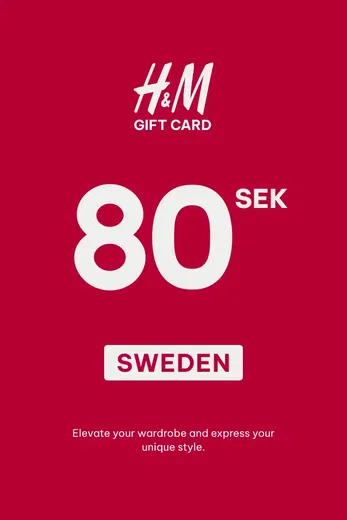 H&M 80 SEK Gift Card (Sweden) gallery image 2