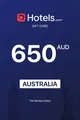 Hotels.com 650 AUD Gift Card (Australia) thumb 2