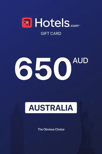 Hotels.com 650 AUD Gift Card (Australia) gallery image 2