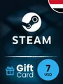 Steam Wallet 7 USD Gift Card (Yemen) thumb 2