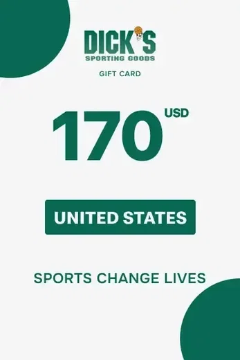 Dick's Sporting Goods 170 USD Gift Card (United States) gallery image 2