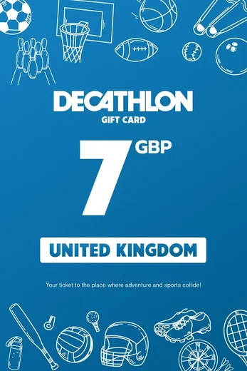 Decathlon 7 GBP Gift Card (United Kingdom) gallery image 2