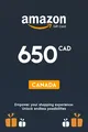 Amazon 650 CAD Gift Card (Canada) thumb 2