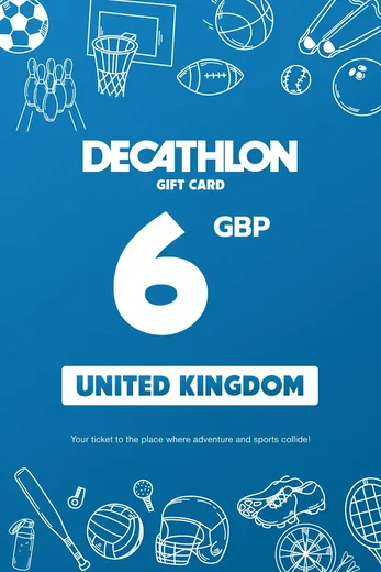 Decathlon 6 GBP Gift Card (United Kingdom) gallery image 2