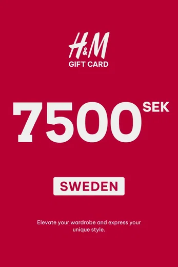 H&M 7500 SEK Gift Card (Sweden) gallery image 2