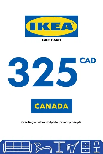 IKEA 325 CAD Gift Card (Canada) gallery image 2