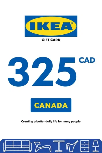 IKEA 325 CAD Gift Card (Canada)