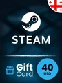 Steam Wallet 40 USD Gift Card (Georgia) thumb 2