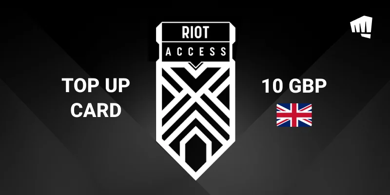Riot Access 10 GBP Gift Card (Middle East) gallery image 2