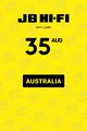 JB Hi-Fi 35 AUD Gift Card (Australia) thumb 2