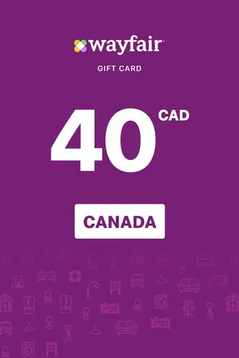 Wayfair 40 CAD Gift Card (Canada) gallery image 2
