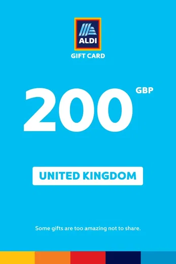 Aldi 200 GBP Gift Card (United Kingdom) gallery image 2