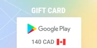 Google Play 140 CAD Gift Card (Canada) thumb 2