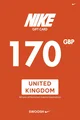 Nike 170 GBP Gift Card (United Kingdom) thumb 2