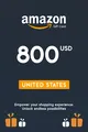 Amazon 800 USD Gift Card (United States) thumb 2