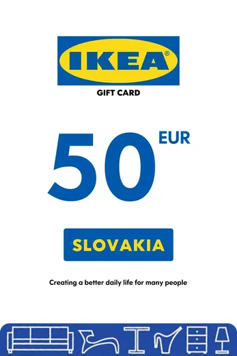 IKEA 50 EUR Gift Card (Slovakia) gallery image 2