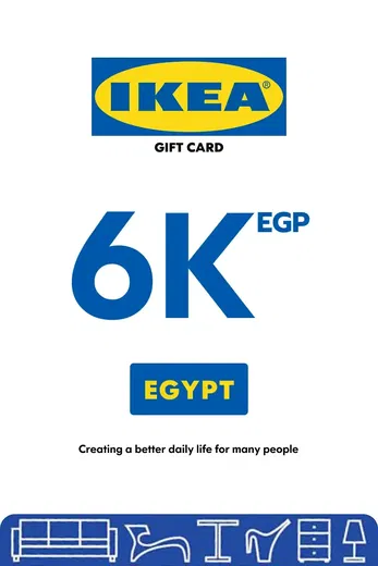IKEA 6000 EGP Gift Card (Egypt) gallery image 2