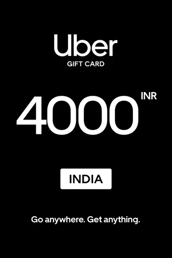 Uber 4000 INR Gift Card (India) gallery image 2