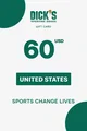 Dick's Sporting Goods 60 USD Gift Card (United States) thumb 2