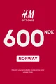 H&M 600 NOK Gift Card (Norway) thumb 2