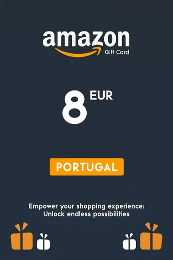 Amazon 8 EUR Gift Card (Portugal) gallery image 2