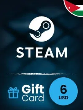 Steam Wallet 6 USD Gift Card (Jordan) gallery image 2