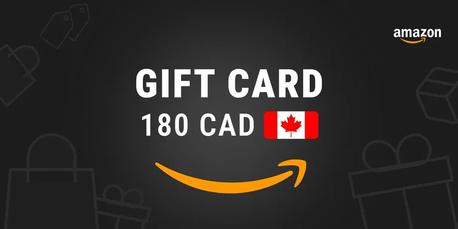 Amazon 180 CAD Gift Card (Canada) gallery image 2