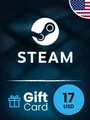 Steam Wallet 17 USD Gift Card (United States) thumb 2