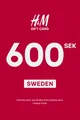 H&M 600 SEK Gift Card (Sweden) thumb 2