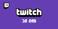 Twitch 30 CAD Gift Card (Canada) thumb 2