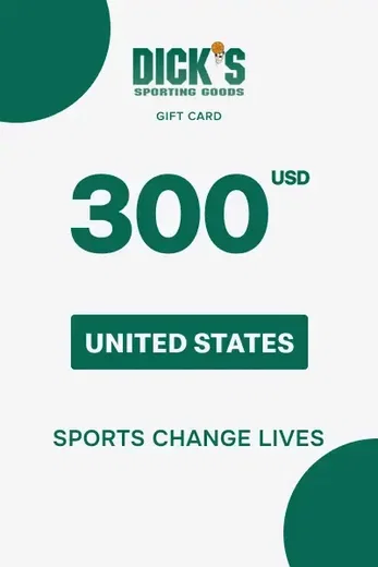 Dick's Sporting Goods 300 USD Gift Card (United States) gallery image 2