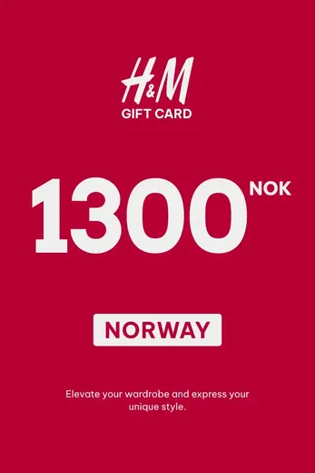 H&M 1300 NOK Gift Card (Norway) gallery image 2