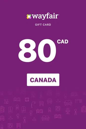 Wayfair 80 CAD Gift Card (Canada) gallery image 2