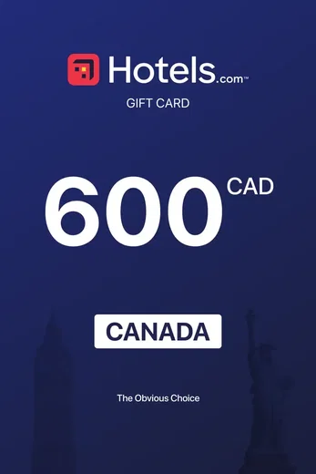 Hotels.com 600 CAD Gift Card (Canada) gallery image 2