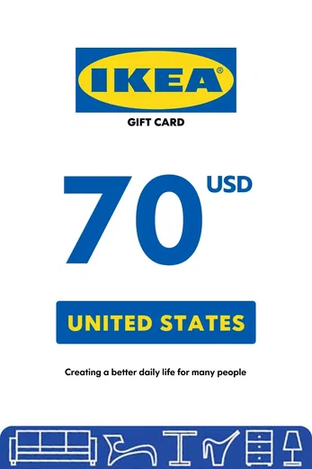 IKEA 70 USD Gift Card (United States) gallery image 2